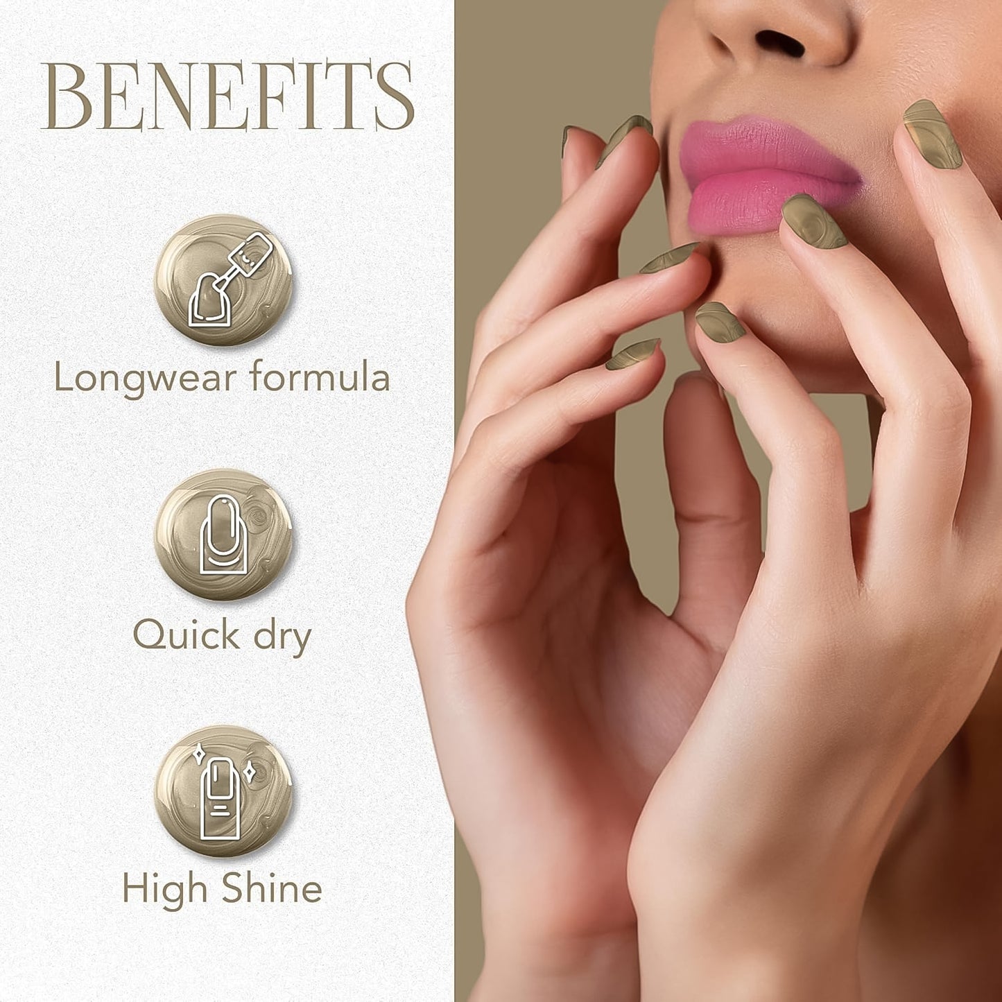 Og Beauty Premium Vintage Brass Metallica Nail Polish (1 Pc 10 Ml)