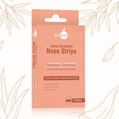 Inlief Bamboo Charcoal Deep Cleansing Nose (8 Strips)
