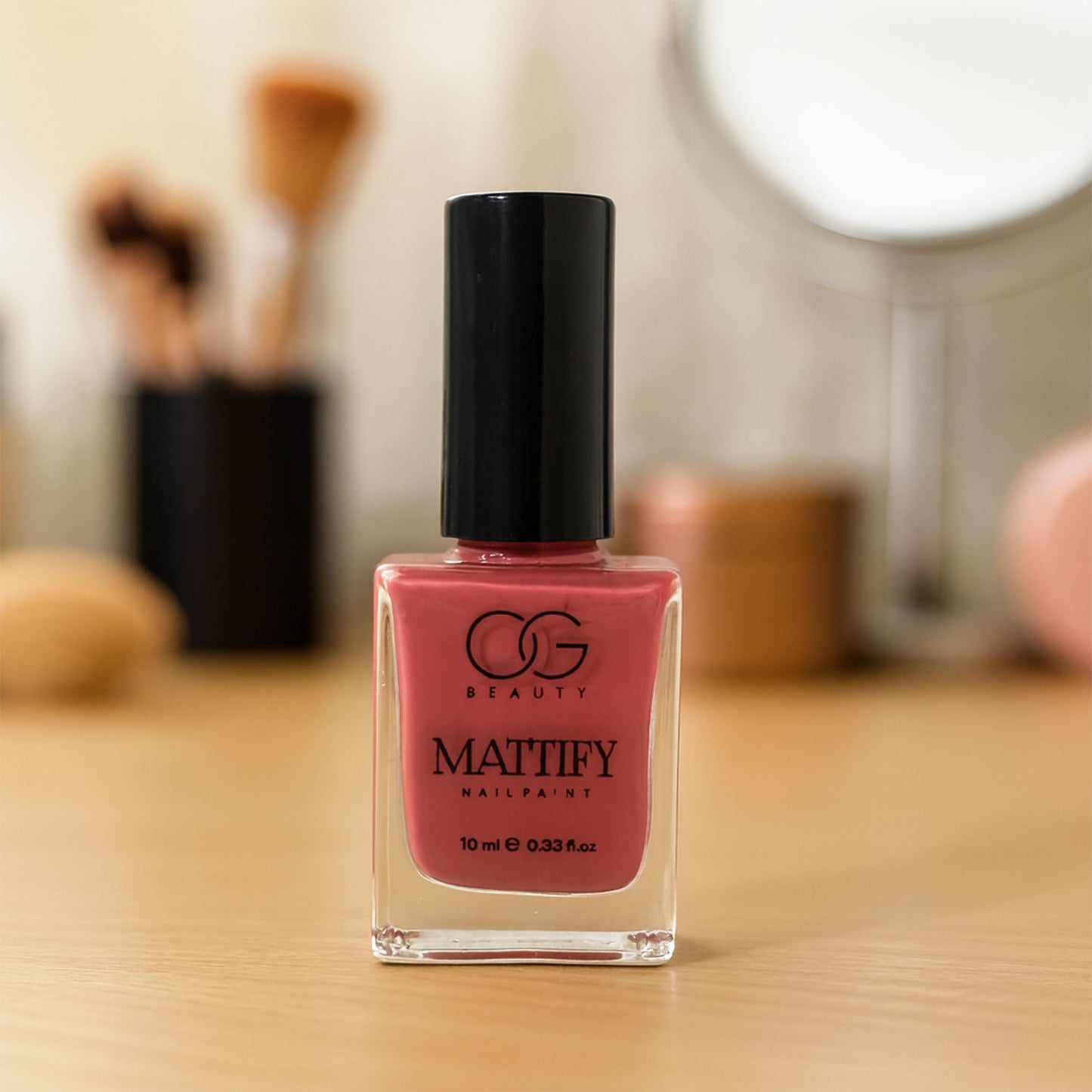 Og Beauty Perfect Pink Mattify Nail Paint (10 Ml  1 Pc)