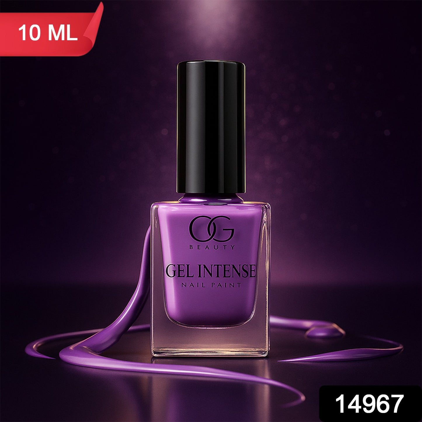 Og Beauty Rosy Glow Gel Intense Nail Polish (1 Pc  10 Ml)