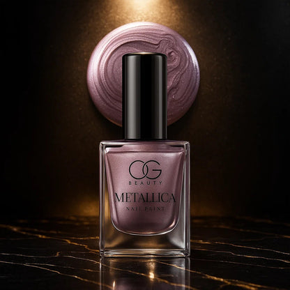 Og Beauty Premium Rose Chrome Metallica Nail Polish (1 Pc  10 Ml)