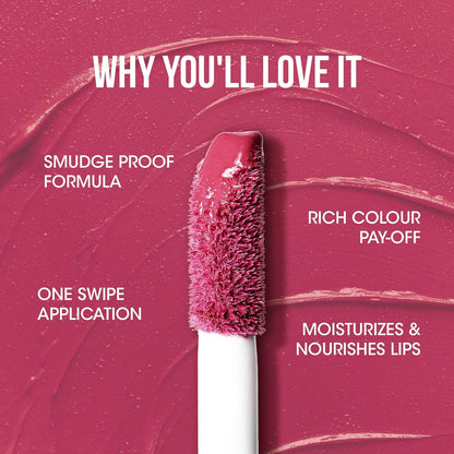 Og Beauty Berry Blossom Moisture Lock Liquid Lipstick (4.5 Ml  1 Pc)