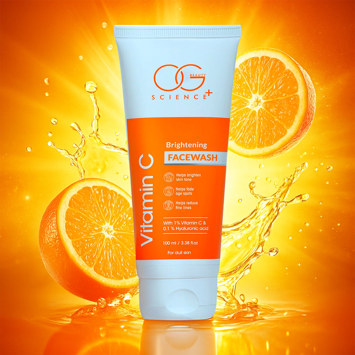 Og Beauty Vitamin C Brightening Facewash - (1 Pc   100ml)