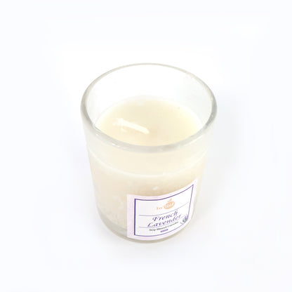 Inlief French Lavender Soy Blend Scented Candle In Glass Jar (50gm  1 Pc)