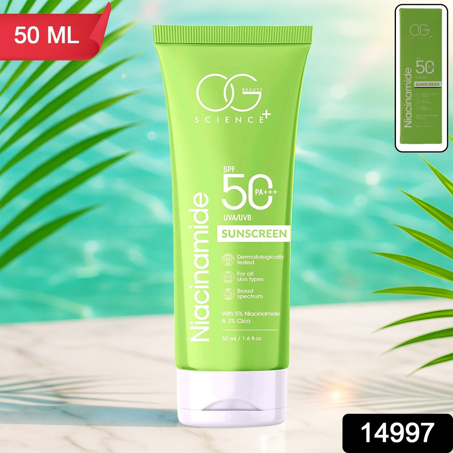 Og Beauty Niacinamide Sunscreen Spf 50 Pa+++