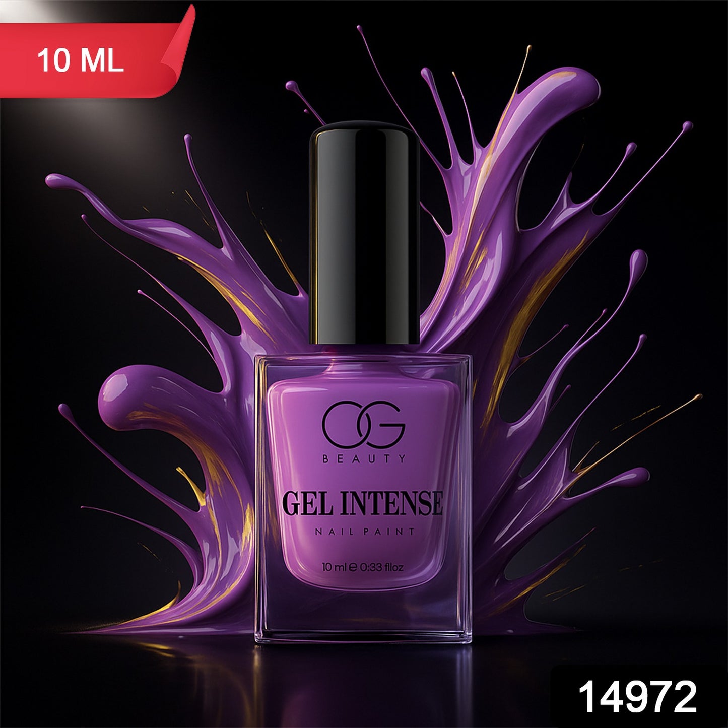Og Beauty Berry Eclipse Gel Intense Nail Polish (1 Pc  10 Ml)